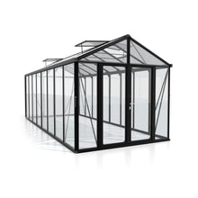 PC Roof Glasshouse with 4mm Clear Glass 2580 x 6140 x 2500mm Glasshouses Steelmates