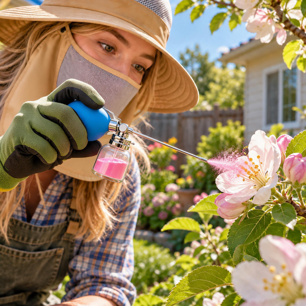 Manual Flower Pollinator for fruit trees  Steelmates