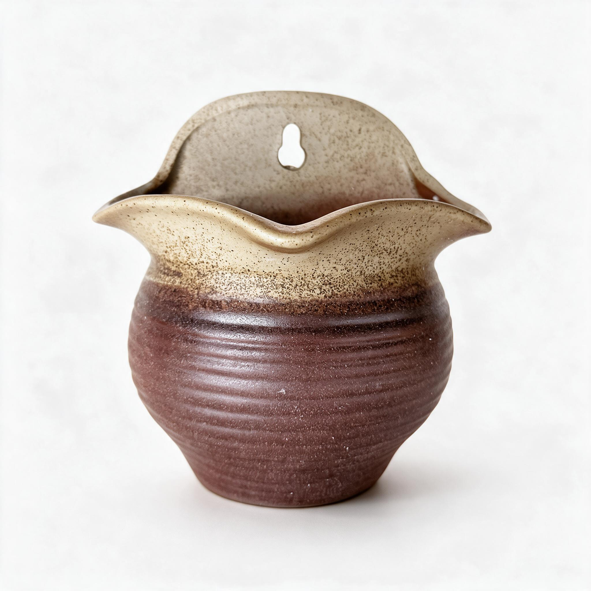Wall-Mounted Ceramic Hanging Planter Pot – Decorative Balcony Flower Pot  Steelmates