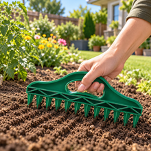 Hexagonal 12-Hole Garden Seeder with Comfortable Grip  Steelmates