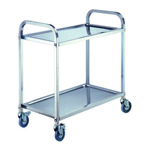 Stainless Steel 2 Tier Trolley  steelmates