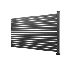 Aluminium DIY Slat Fence 2000x1185.5mm Add-on Fence