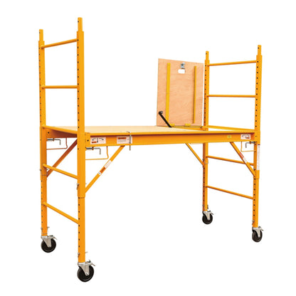 Adjustable Steel Mobile Scaffolding High Ladder Tool Portable 1.8m  Steelmates
