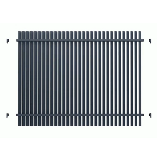Aluminium Blade Fence 2400x1800mm