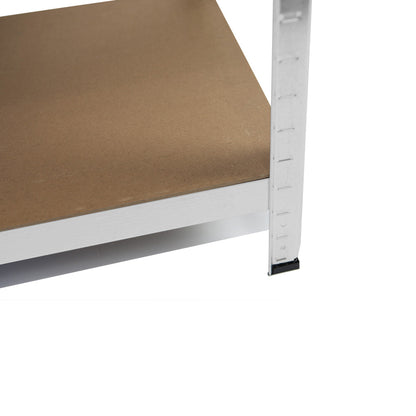 5 Layers Boltless Storage Shelving White 1800 x 900 x 400  Steelmates