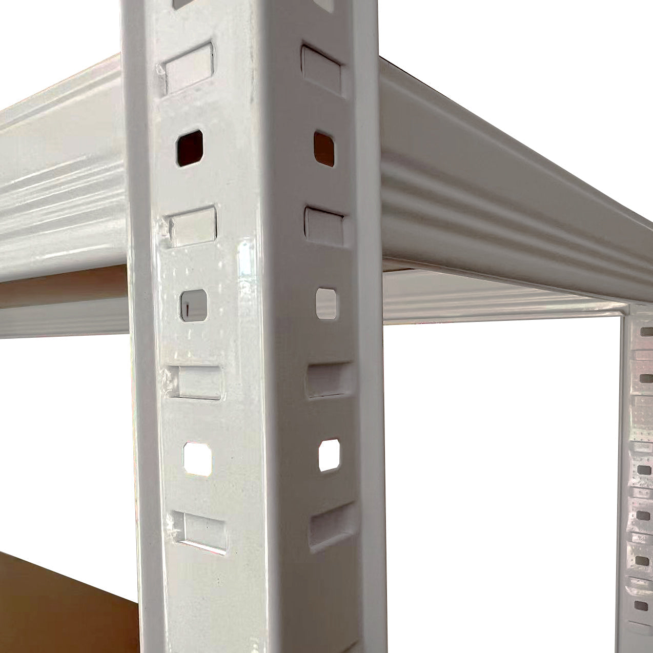 5 tier DIY Shelving H1800 x 900 x 400 With Corner Unit & 4 Storage Shelves White  Steelmates