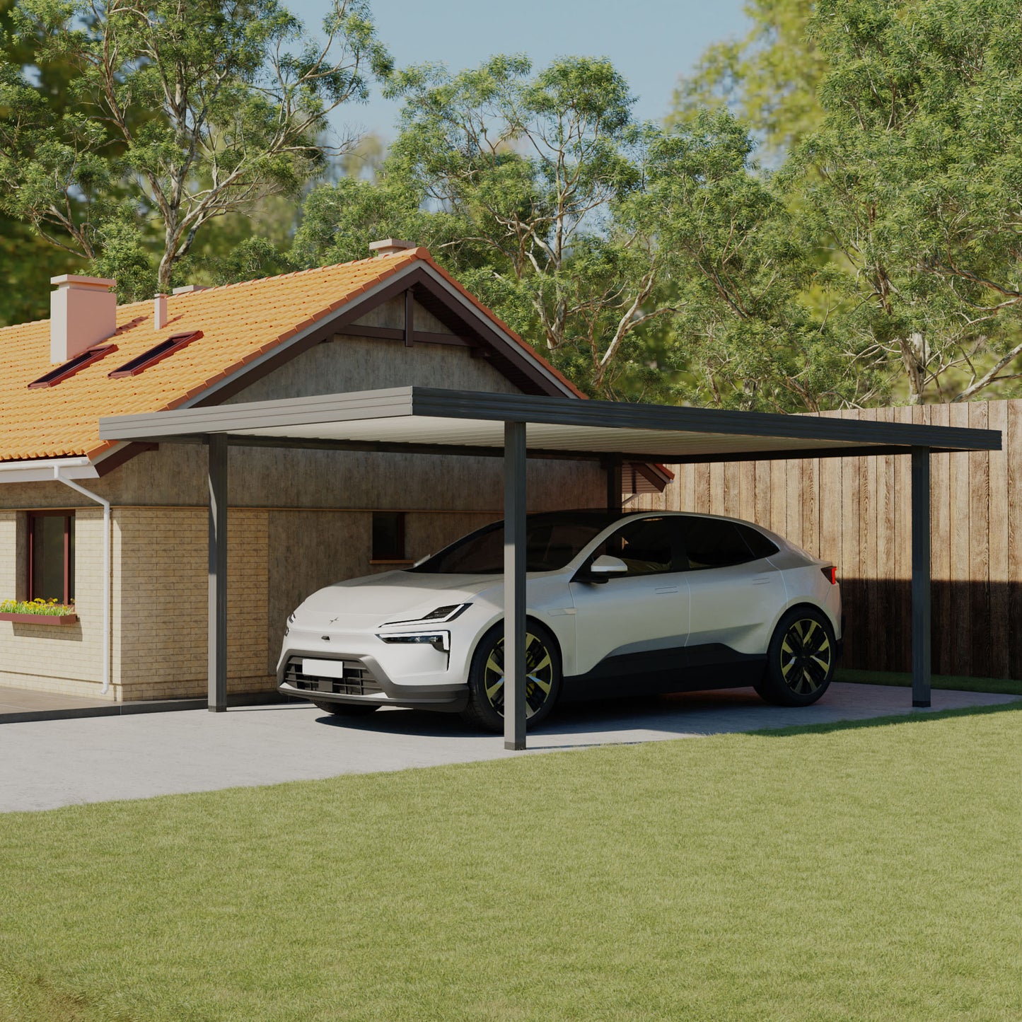 Single Carport 4850(D) x 3600(W)mm