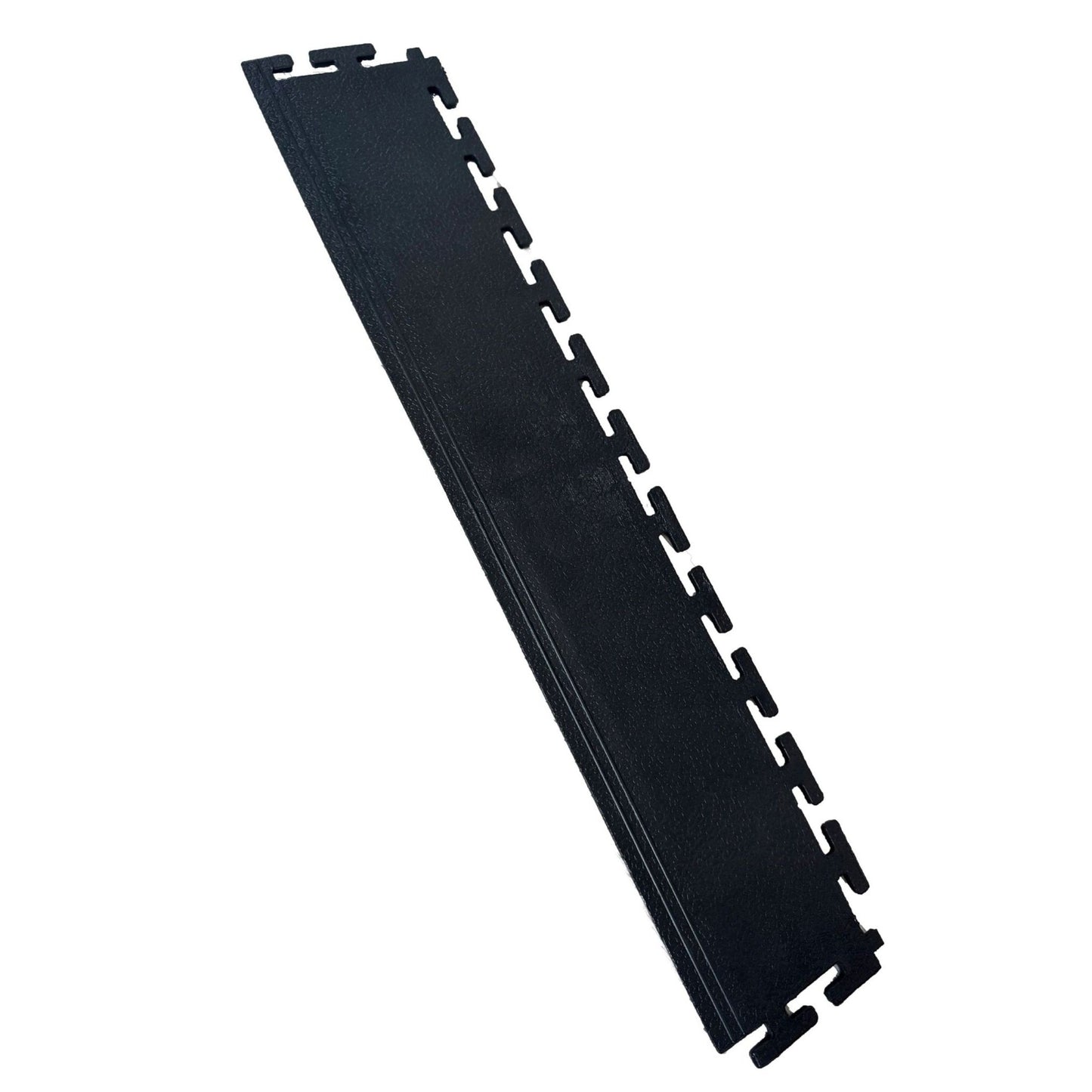 Heavy Duty Interlocking Floor Tiles Ramp - Black  Steelmates