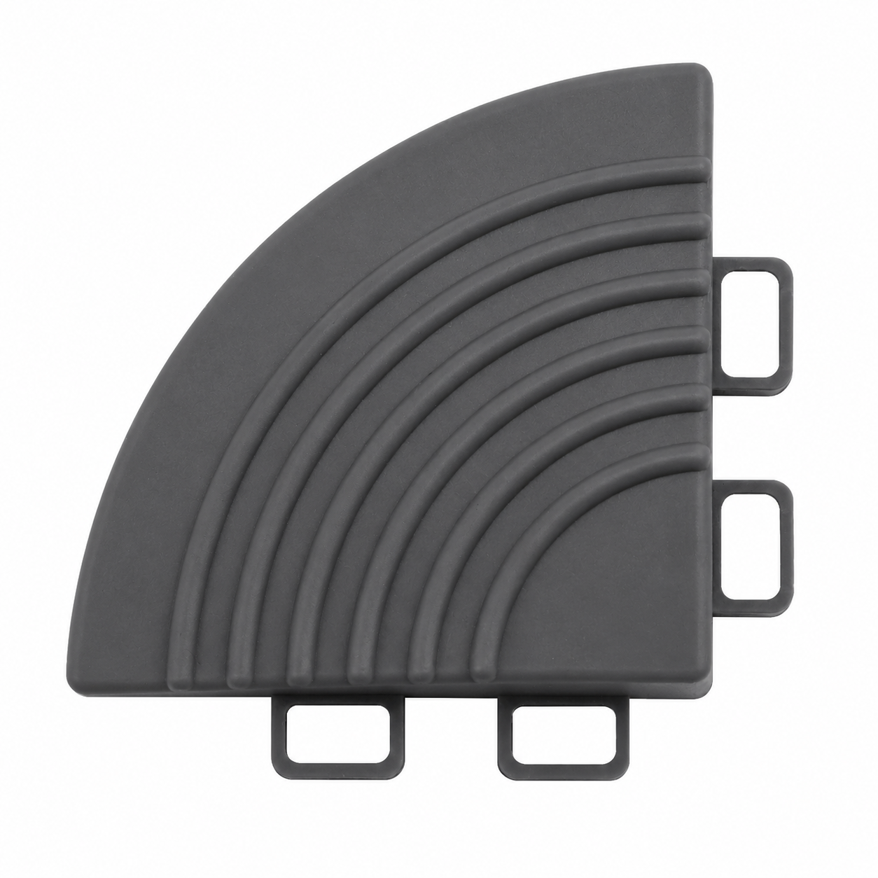 Interlocking Garage Floor Tile System Grey - Corner  steelmates