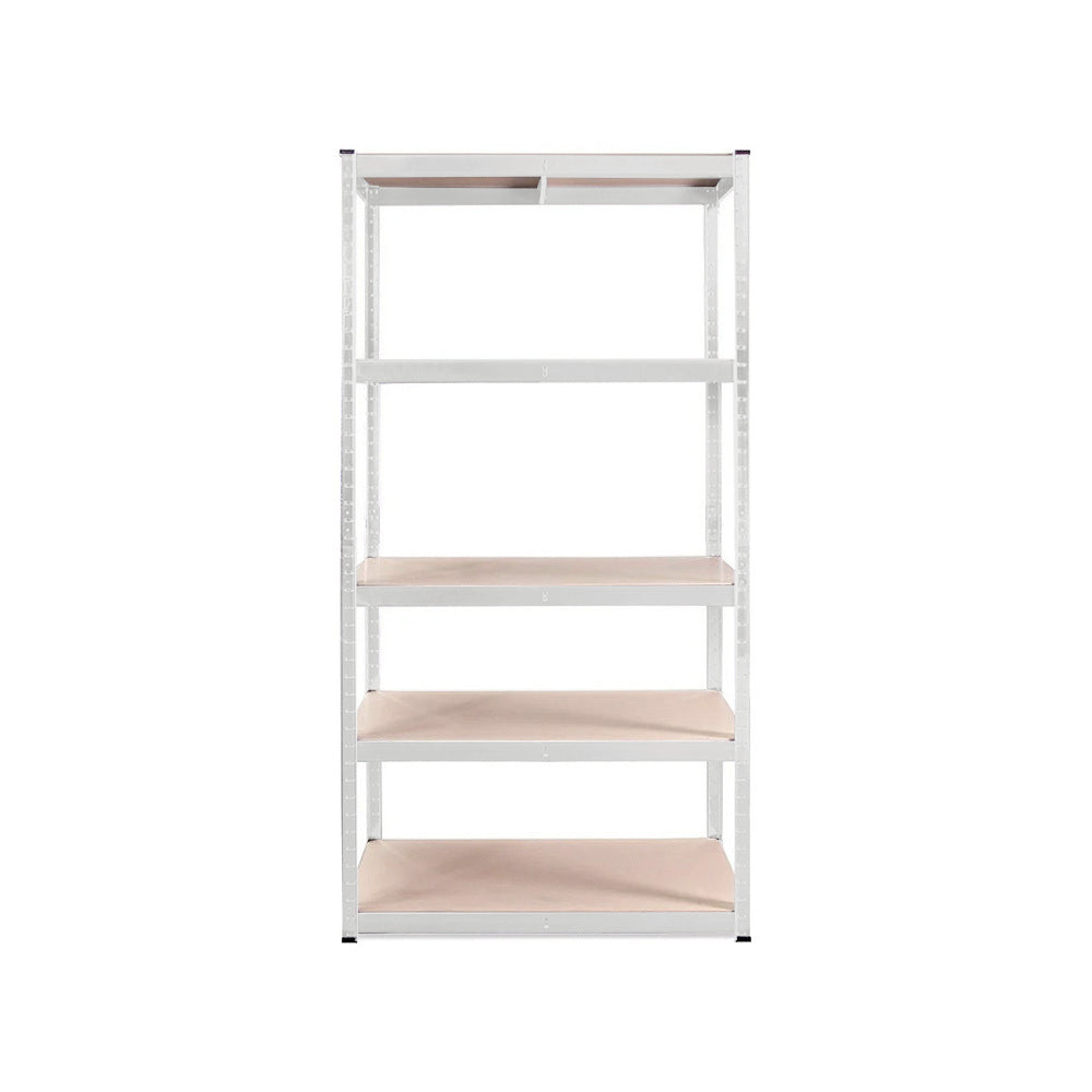 5 Layers Boltless Storage Shelving White 1800 x 900 x 400  Steelmates