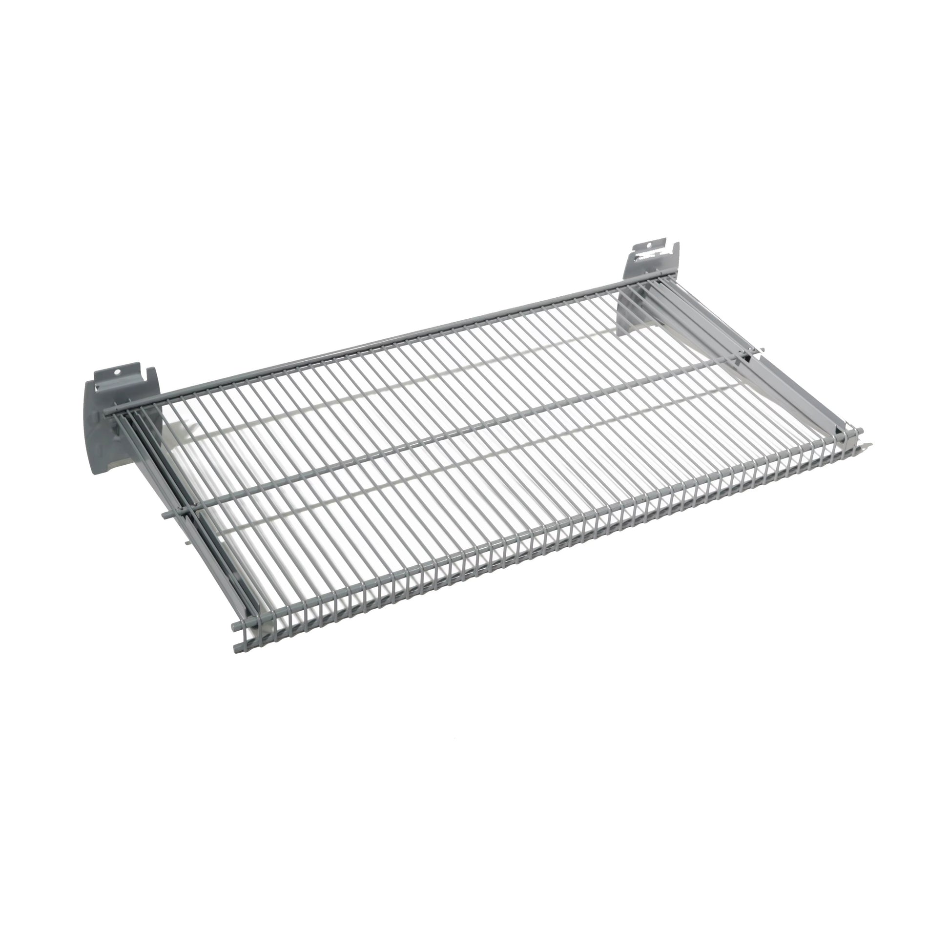 24" x 12" Slatwall Shelf Bracket – Grey  Steelmates