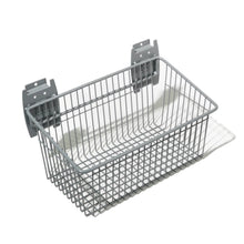 12" x 6" Slatwall Medium Basket – Grey