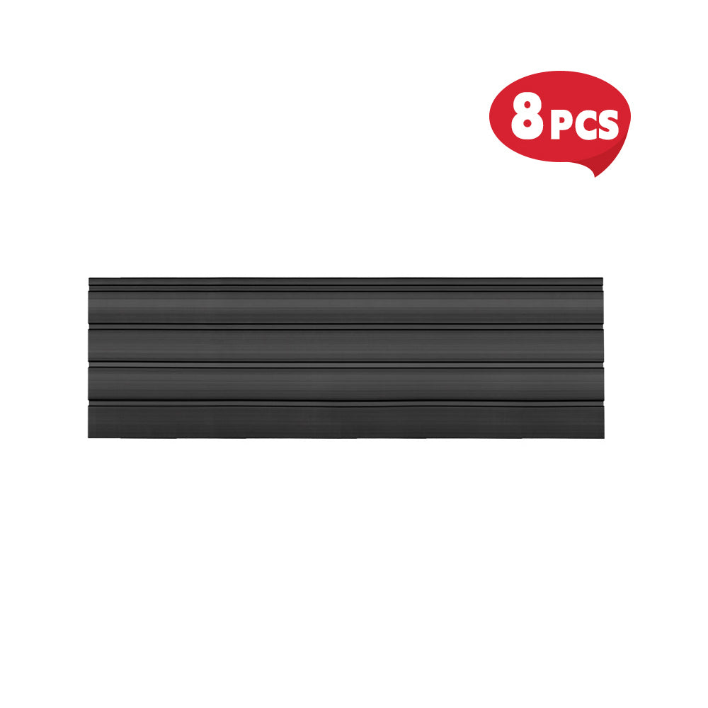 Heavy Duty PVC Garage Bracket Slatwall Black
