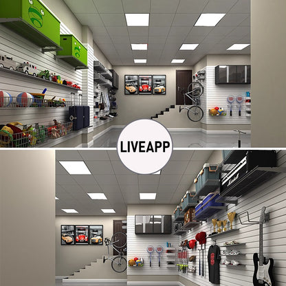 Heavy Duty PVC Garage Bracket Slatwall Black