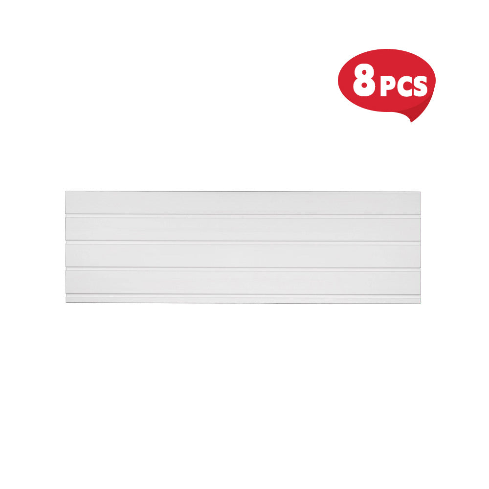 Heavy Duty PVC Garage Bracket Slatwall White  Steelmates