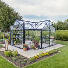 T-Shaped Glasshouse/Garden Pavilion 4mm toughened glass 3830 x 3830 x 2540 mm