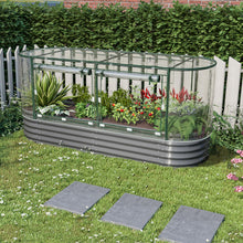 ALUMINUM-COATED ZINC SHEET GARDEN BED WITH COVER -2420 Length  steelmates