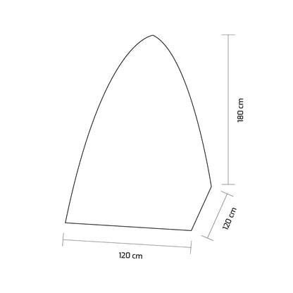 Plant Overwintering Tent with Floor 120 × 120 × 180cm  Steelmates