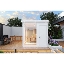 2.79 M Tall Modular Aluminium Pod Series with Insulated Glass Big Garden Sheds Steelmates