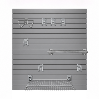 Workout Storage Kit – Slatwall Fitness Equipment Organisation System  Steelmates