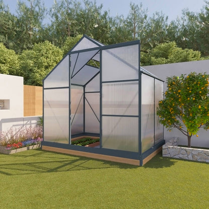 GREENHOUSE 6mm Twin Wall 2230 x 1540 x 2150mm