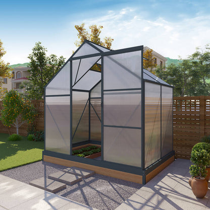GREENHOUSE 6mm Twin Wall 2230 x 1540 x 2150mm