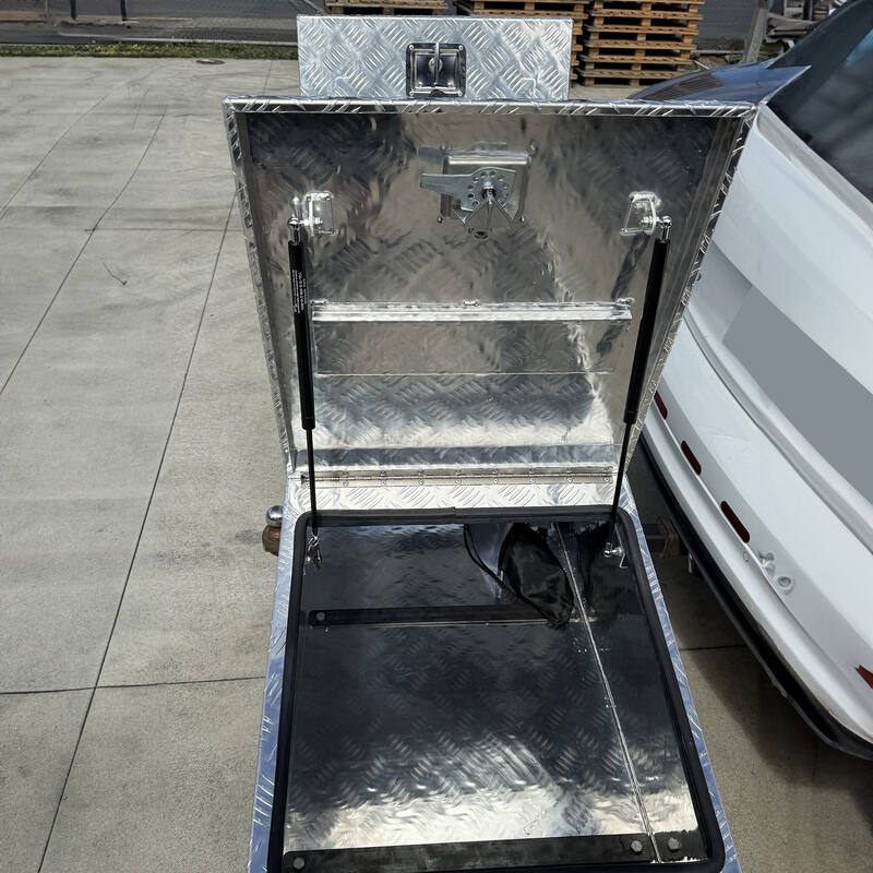 Aluminium Ute Tool Box 2.0mm 1770x550x400mm Gull Wing Style Vehicle Storage