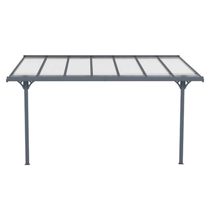 4360 L x 2550 W Aluminium Canopy, Patio cover, Carport, Lean To Pergola,8mm Roof