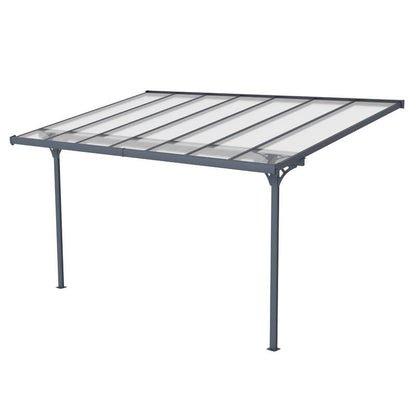 4360 L x 2550 W Aluminium Canopy, Patio cover, Carport, Lean To Pergola,8mm Roof