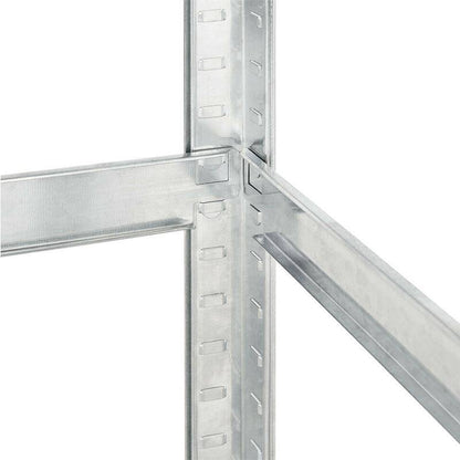 5 tier DIY Shelving H1800 x 900 x 400 With Corner Unit & 2 Storage Shelves