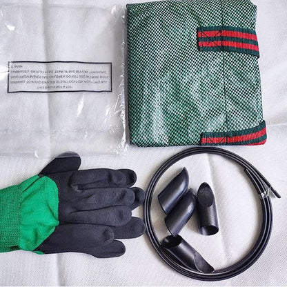 Large Capacity Garden Waste Bag Set PP Woven Leaf Collection Bag with Claw Gloves  Steelmates