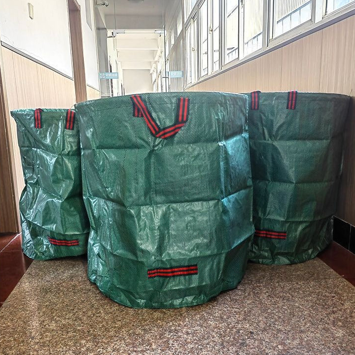 Large Capacity Garden Waste Bag Set PP Woven Leaf Collection Bag with Claw Gloves  Steelmates