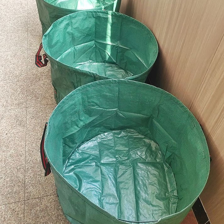 Large Capacity Garden Waste Bag Set PP Woven Leaf Collection Bag with Claw Gloves  Steelmates