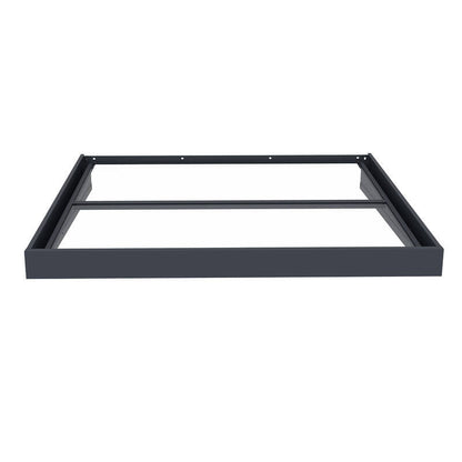 Premium Outdoor Awning 2.5mm Solid PC with Metal Frame-100x120cm  steelmates