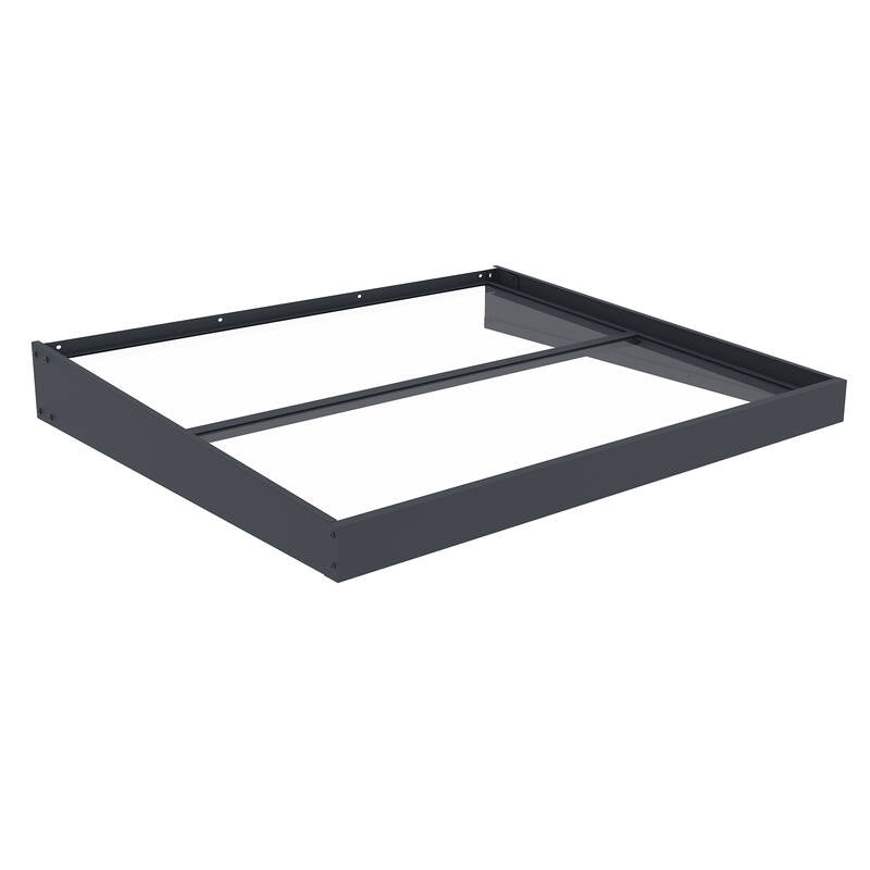 Premium Outdoor Awning 2.5mm Solid PC with Metal Frame-100x120cm  steelmates