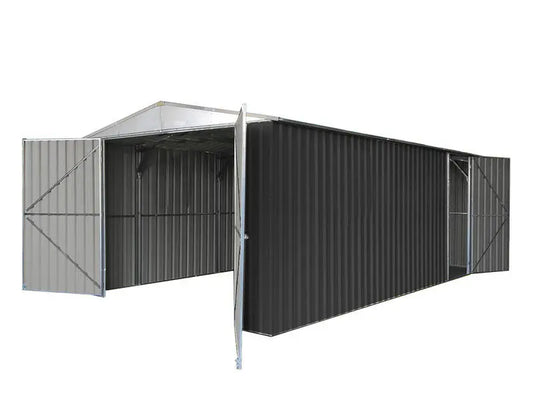 5049x3367 Medium Kitset Garage with Swing Door steelmates