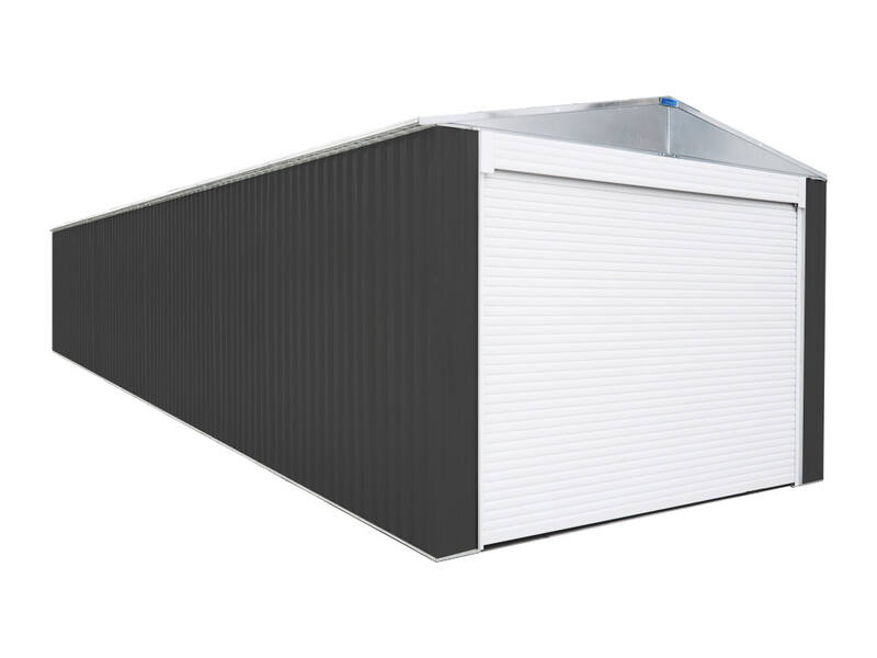 8336x3367 Extra Large Kitset Garage with Manual Roller Door