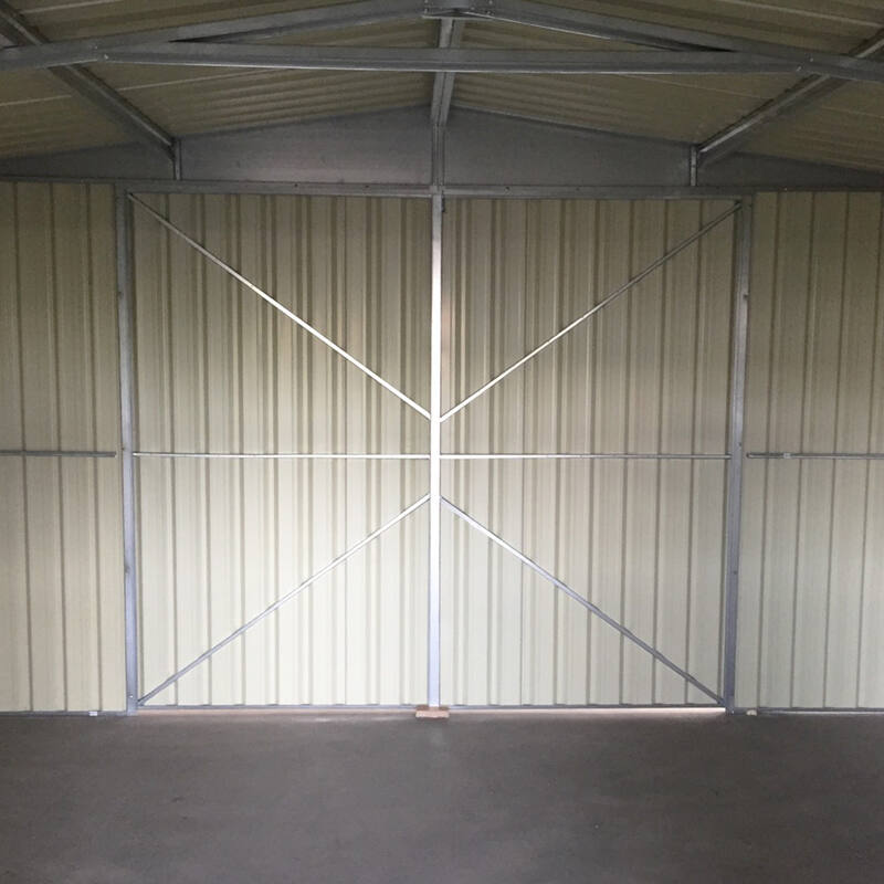 6732x3367 Large Kitset Garage with Swing Doors