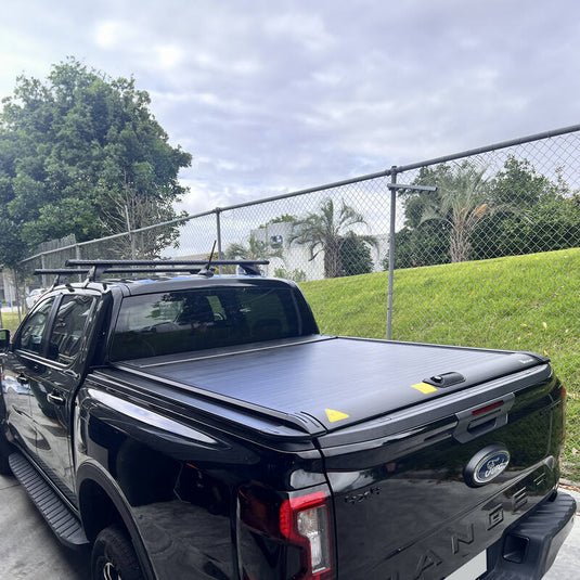 Weather-Tight Manual Roll-Up Cover for FORD RANGER 2018+  steelmates