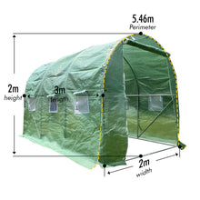 Cover for 3m x 2m x 2m Strong Tunnel (Side Open) Greenhouses