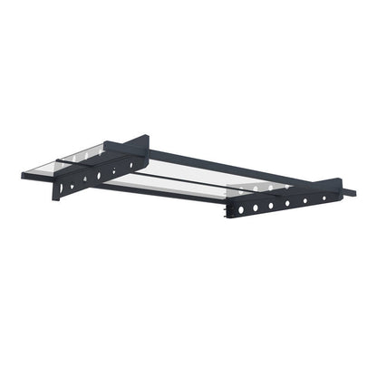 Modern Door Awning 3mm Solid PC -150x80cm  steelmates