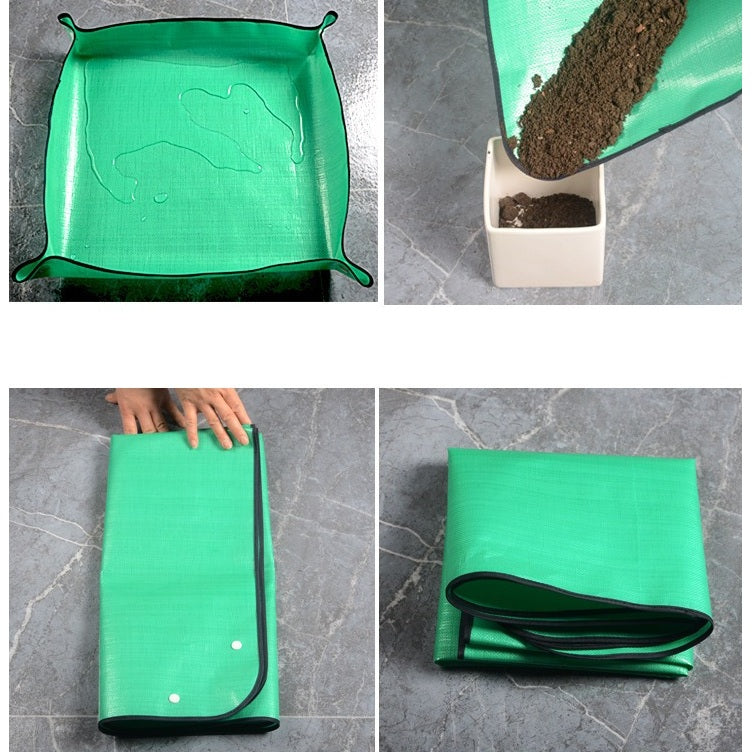 Waterproof Foldable Gardening Planting Mat Waterproof Potting Pad  Steelmates