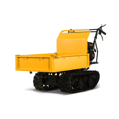 300KG Load Capacity power wheel barrow Mini Track Dumper