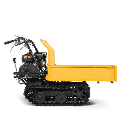 300KG Load Capacity power wheel barrow Mini Track Dumper