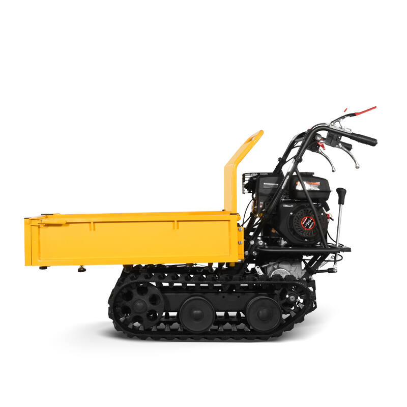 300KG Load Capacity power wheel barrow Mini Track Dumper