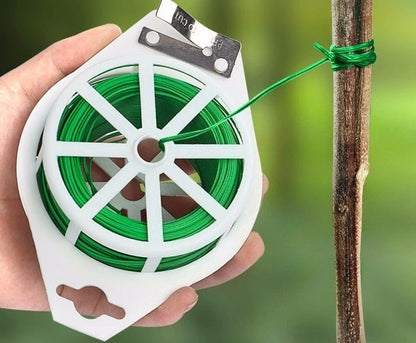Garden Cable Tie with Cutter – Flexible Plant Binding Wire  Steelmates