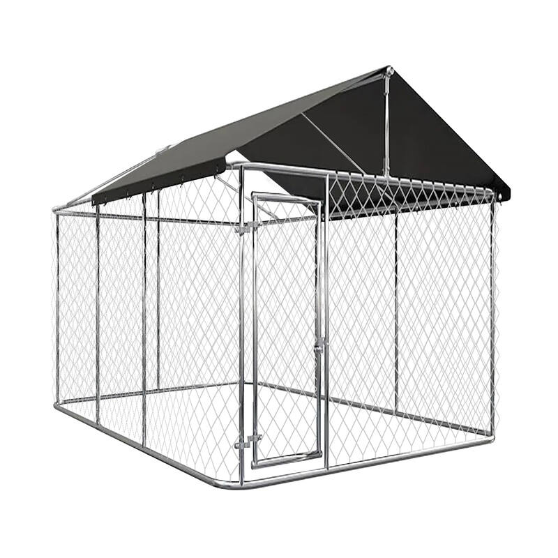 Large Dog Run Outdoor with Cover 2x3x1.8m