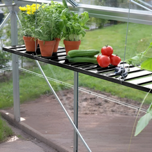Folding Shelf for Greenhouse Adjustable Plant Storage