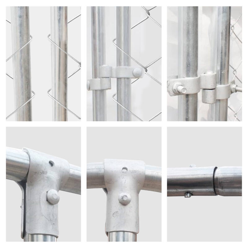 Large Dog Run Outdoor with Cover 3x4x1.8m