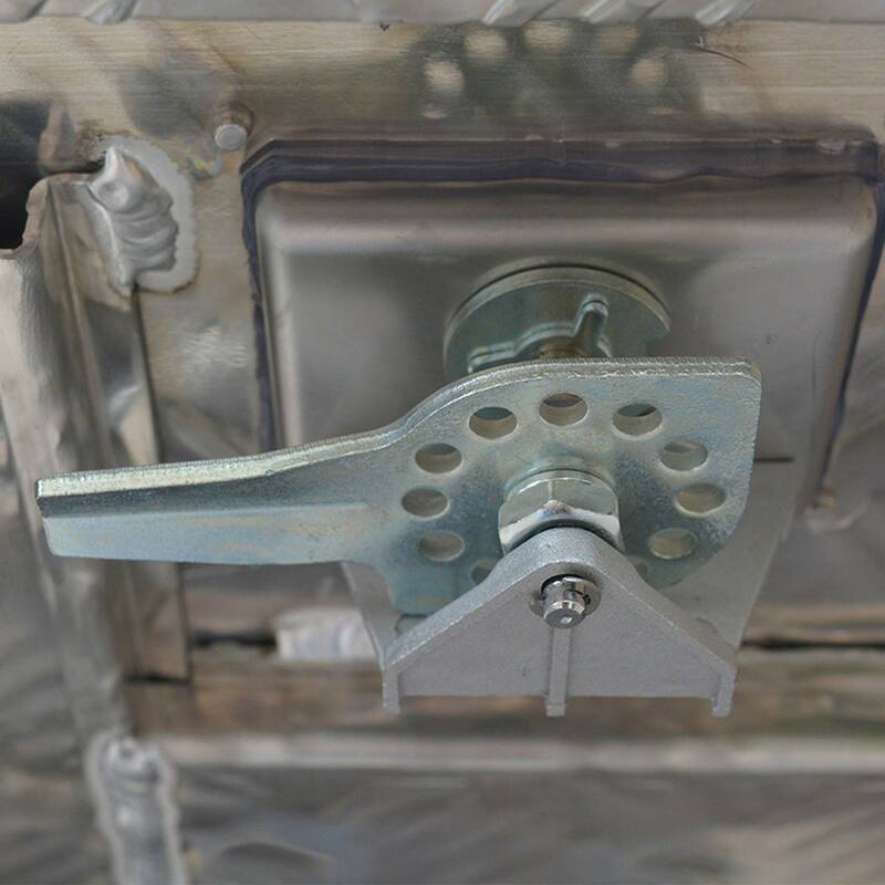 Aluminium Ute Tool Box 2.5mm 1200x500x700mm Side Opening Vehicle Storage